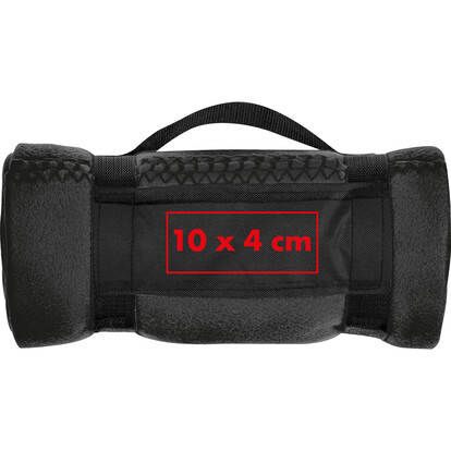 XL-Fleece-Decke Nashville,schwarz, A-Nr.: 690203 - 04