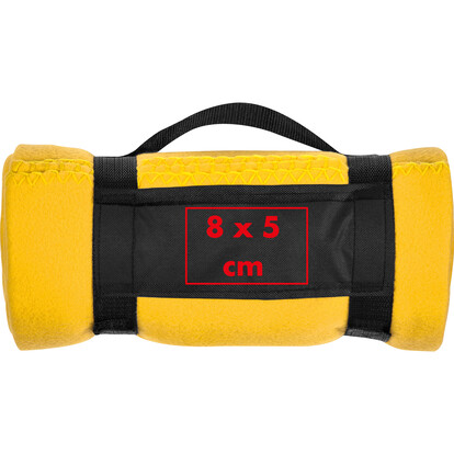 XL-Fleece-Decke Nashville,gelb, A-Nr.: 690208 - 05