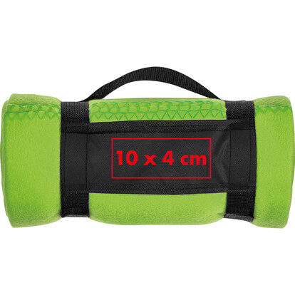 XL-Fleece-Decke Nashville,apfelgrün, A-Nr.: 690229 - 04