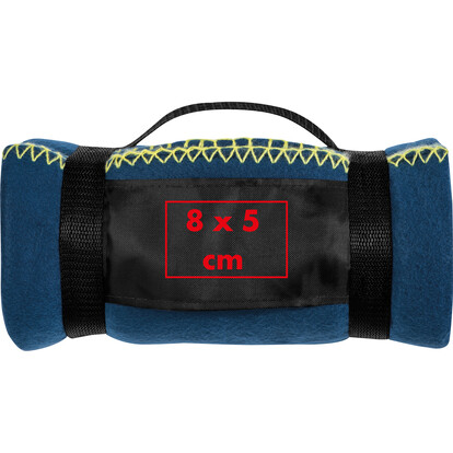 XL-Fleece-Decke Nashville,dunkelblau, A-Nr.: 690244 - 05