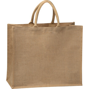 Jutetasche Hannover,braun, A-Nr.: 752801 - 01 Jutetasche Hannover,braun, A-Nr.: 752801 - 01