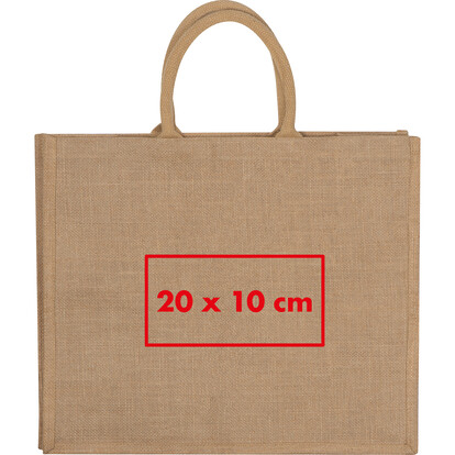 Jutetasche Hannover,braun, A-Nr.: 752801 - 02