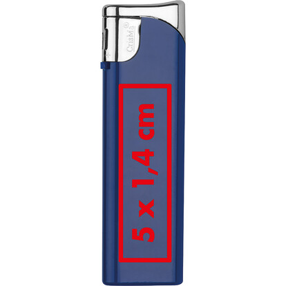 Elektronikfeuerzeug Knoxville,blau, A-Nr.: 755204 - 04
