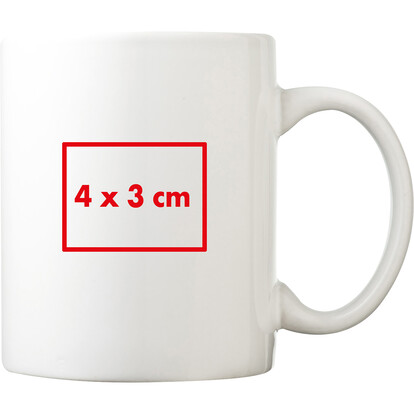 Keramiktasse Bangalore,weiss, A-Nr.: 788806 - 03