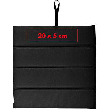 Non Woven-Sitzkissen Manchester,schwarz, A-Nr.: 823403 - 03