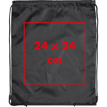 Sportbeutel Leopoldsburg,schwarz, A-Nr.: 851503 - 03