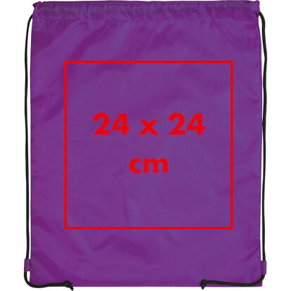 Sportbeutel Leopoldsburg,violett, A-Nr.: 851512 - 03