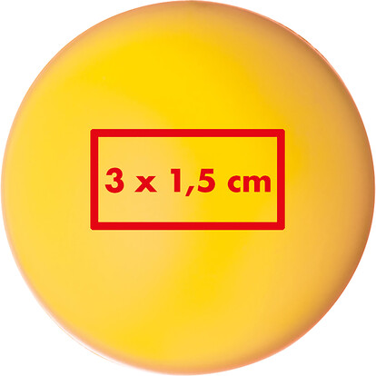 Anti-Stress-Knautschball Karabük,gelb, A-Nr.: 862208 - 02