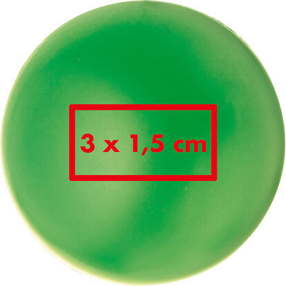 Anti-Stress-Knautschball Karabük,grün, A-Nr.: 862209 - 02