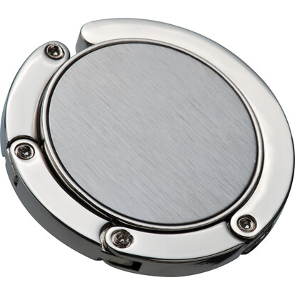 Metall-Handtaschenhalter Rose Hill, grau, A-Nr.: 865907 - 02