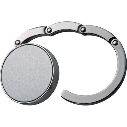 Metall-Handtaschenhalter Rose Hill, grau, A-Nr.: 865907 - 03