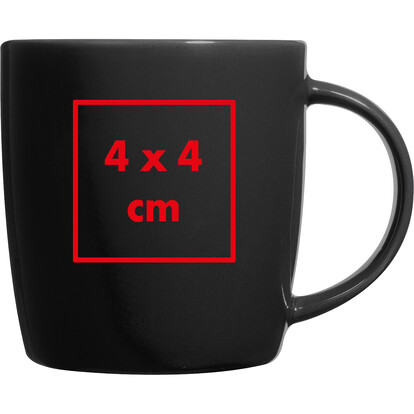 Keramiktasse Martinez,schwarz, A-Nr.: 870403 - 04