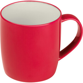 Keramiktasse Martinez,rot, A-Nr.: 870405 - 01 Keramiktasse Martinez,rot, A-Nr.: 870405 - 01