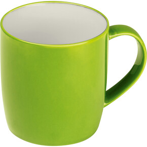 Keramiktasse Martinez,apfelgrün, A-Nr.: 870429 - 01 Keramiktasse Martinez,apfelgrün, A-Nr.: 870429 - 01