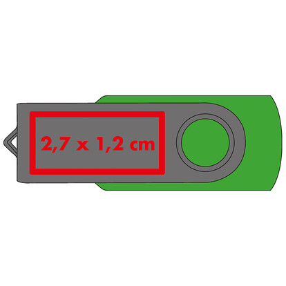 USB-Stick Liège 4GB,grün, A-Nr.: 872609 - 02