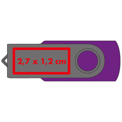 USB-Stick Liège 4GB,violett, A-Nr.: 872612 - 02