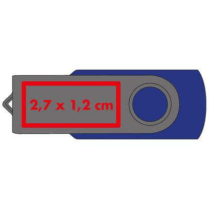USB-Stick Liège 4GB,dunkelblau, A-Nr.: 872644 - 02