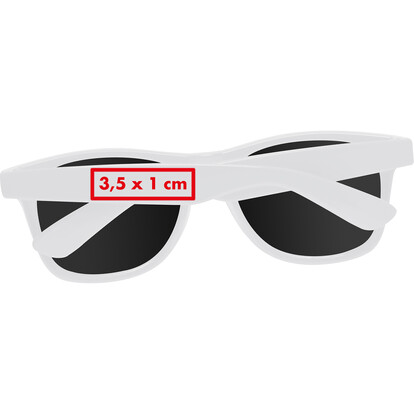 Sonnenbrille Atlanta,weiss, A-Nr.: 875806 - 03