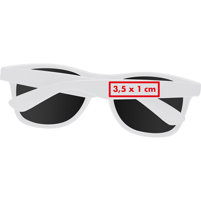 Sonnenbrille Atlanta,weiss, A-Nr.: 875806 - 04