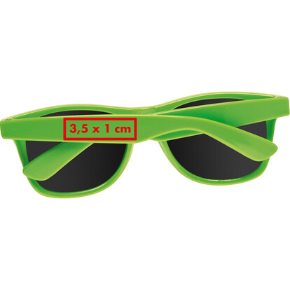 Sonnenbrille Atlanta,apfelgrün, A-Nr.: 875829 - 03