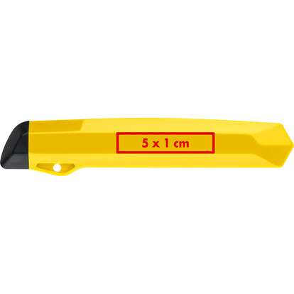 Großes Kartonmesser Quito,gelb, A-Nr.: 900108 - 03