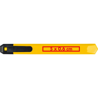 Kleines Kartonmesser San Salvador,gelb, A-Nr.: 900308 - 03