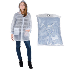 Regenjacke Clermont-Ferrand,transparent, A-Nr.: 910166 - 01 Regenjacke Clermont-Ferrand,transparent, A-Nr.: 910166 - 01