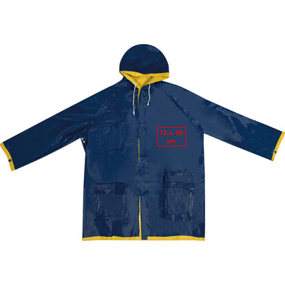 Wenderegenjacke Nanterre,blau / gelb, A-Nr.: 920548 - 03