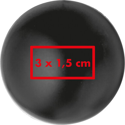 Anti-Stress-Knautschball Karabük,schwarz, A-Nr.: 862203 - 02