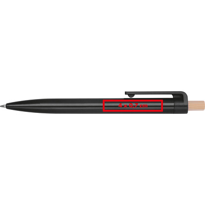 Recycelter Kugelschreiber Boa Vista, schwarz, A-Nr.: 528203 - 04
