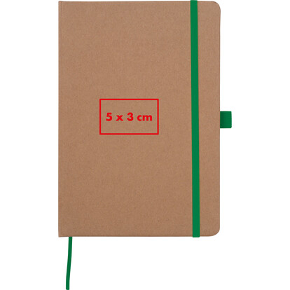 A5 Notizbuch Bournemouth,grün, A-Nr.: 528309 - 04