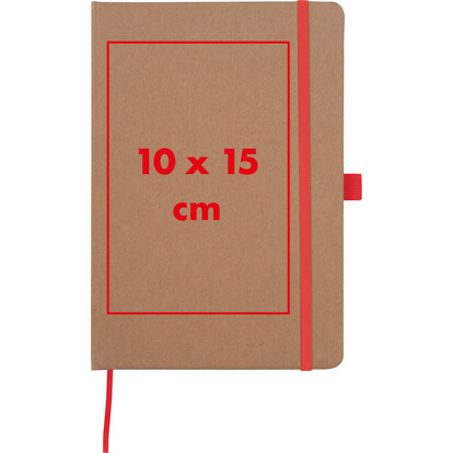 A5 Notizbuch Bournemouth,rot, A-Nr.: 528305 - 05