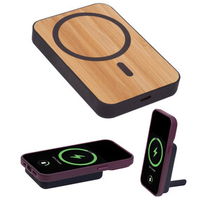 Wireless Powerbank 5.000 mAh Cairo,beige, A-Nr.: 529213 - 01 Wireless Powerbank 5.000 mAh Cairo,beige, A-Nr.: 529213 - 01