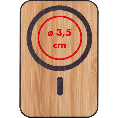 Wireless Powerbank 5.000 mAh Cairo,beige, A-Nr.: 529213 - 04