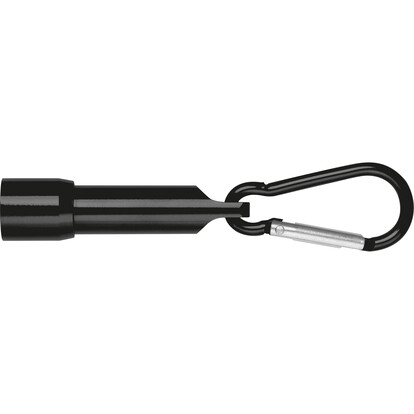 Mini-Taschenlampe Bergamo,schwarz, A-Nr.: 529303 - 02