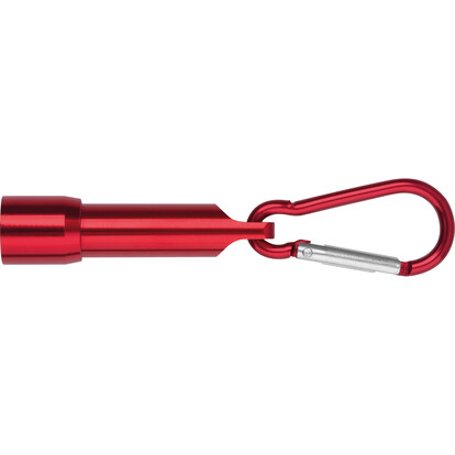 Mini-Taschenlampe Bergamo,rot, A-Nr.: 529305 - 02
