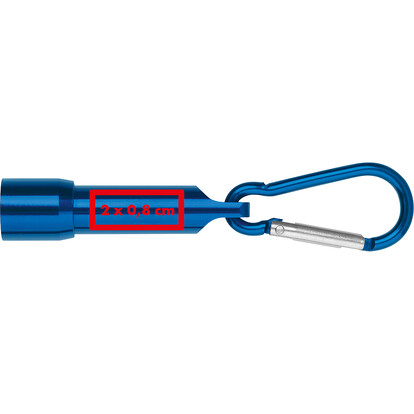 Mini-Taschenlampe Bergamo,blau, A-Nr.: 529304 - 04