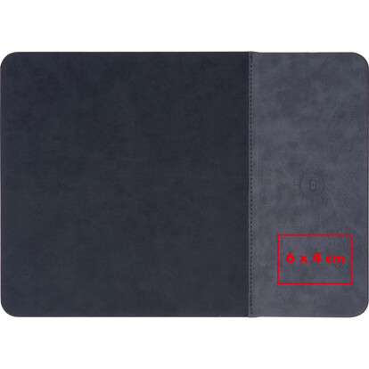 Mousepad mit wireless charging Rotherham,schwarz, A-Nr.: 529403 - 04