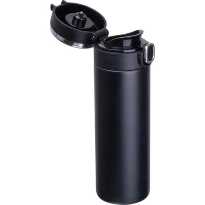 Vakuum Isolierflasche Cologne,schwarz, A-Nr.: 529503 - 03