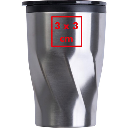 Thermobecher Berkeley,grau, A-Nr.: 532607 - 04