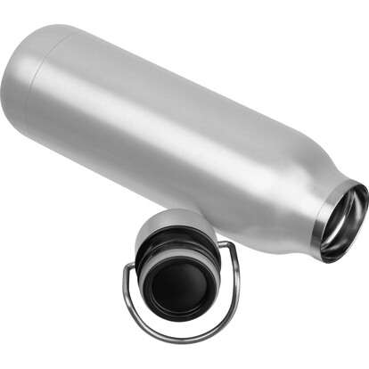 Edelstahltrinkflasche Borgholm,grau, A-Nr.: 533107 - 02