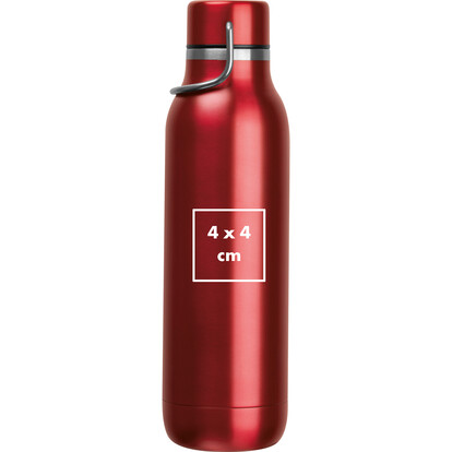 Edelstahltrinkflasche Borgholm,rot, A-Nr.: 533105 - 04