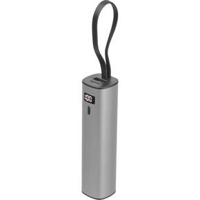 Powerbank 5.000 mAh Doncaster,grau, A-Nr.: 534407 - 01 Powerbank 5.000 mAh Doncaster,grau, A-Nr.: 534407 - 01