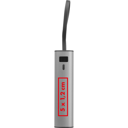 Powerbank 5.000 mAh Doncaster,grau, A-Nr.: 534407 - 04
