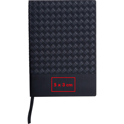 A5 Notizbuch Fargo,schwarz, A-Nr.: 534603 - 04