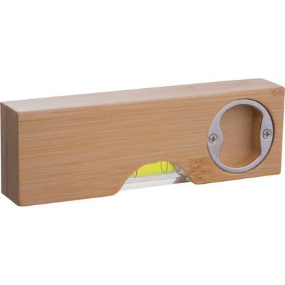 Wasserwaage mit Flaschenöffner Florida,beige, A-Nr.: 534813 - 02