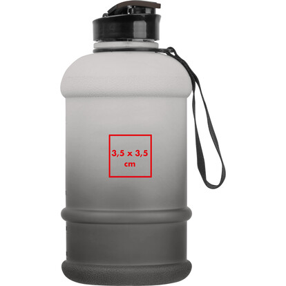 Trinkflasche Gainesville,schwarz, A-Nr.: 535103 - 05