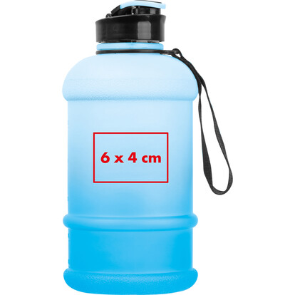 Trinkflasche Gainesville,blau, A-Nr.: 535104 - 04
