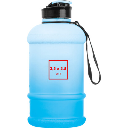 Trinkflasche Gainesville,blau, A-Nr.: 535104 - 05
