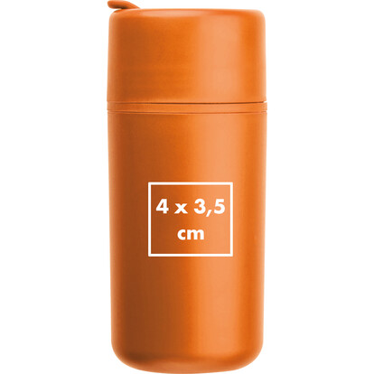 Trinkbecher Genoa,orange, A-Nr.: 535410 - 04